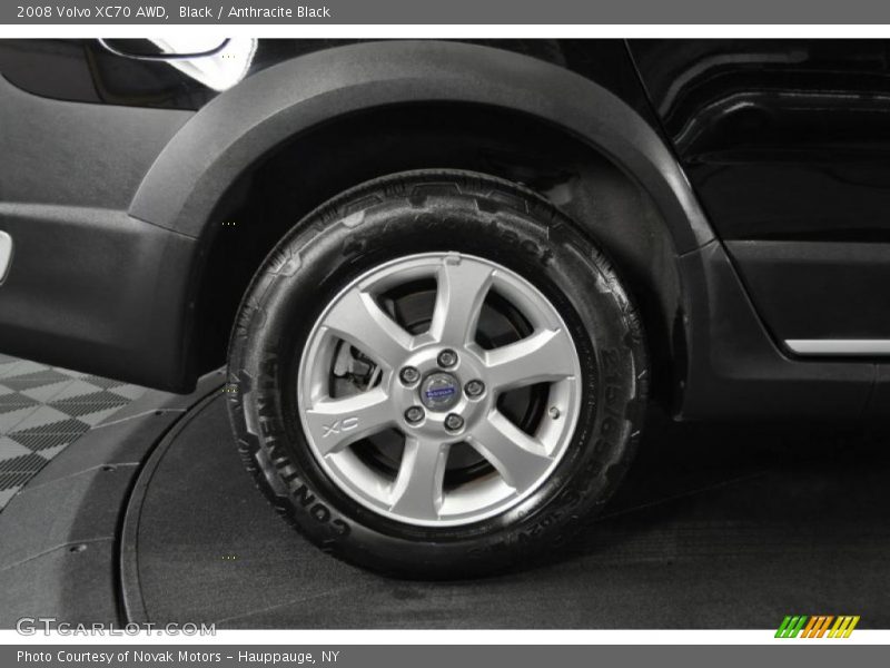 Black / Anthracite Black 2008 Volvo XC70 AWD