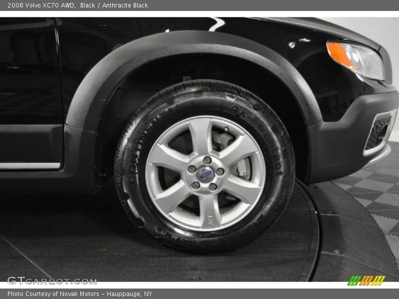 Black / Anthracite Black 2008 Volvo XC70 AWD