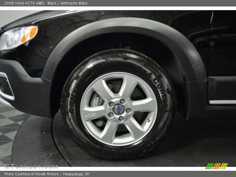 Black / Anthracite Black 2008 Volvo XC70 AWD