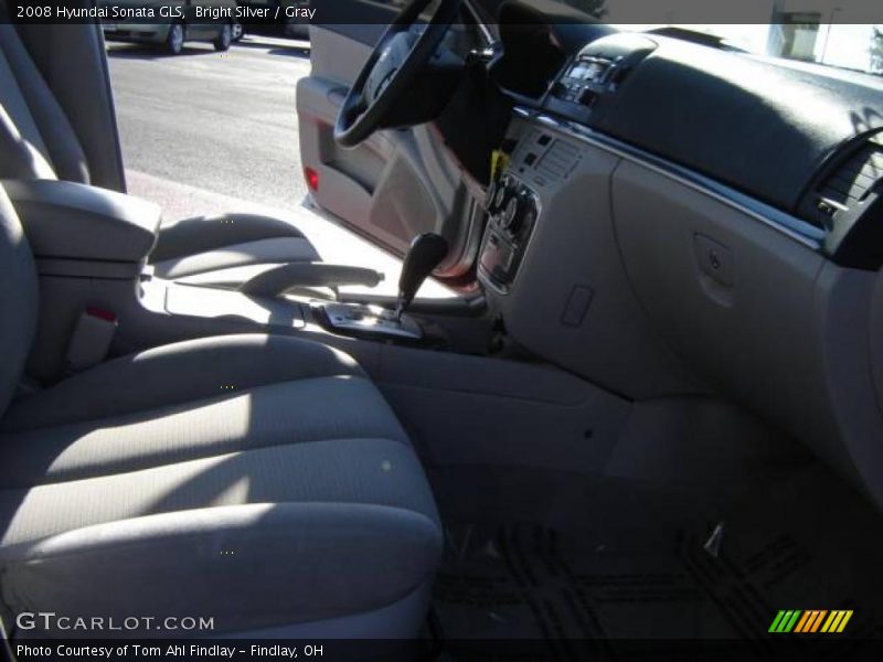 Bright Silver / Gray 2008 Hyundai Sonata GLS