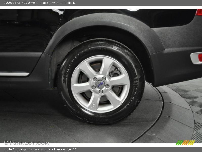 Black / Anthracite Black 2008 Volvo XC70 AWD