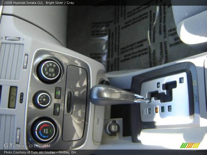 Bright Silver / Gray 2008 Hyundai Sonata GLS