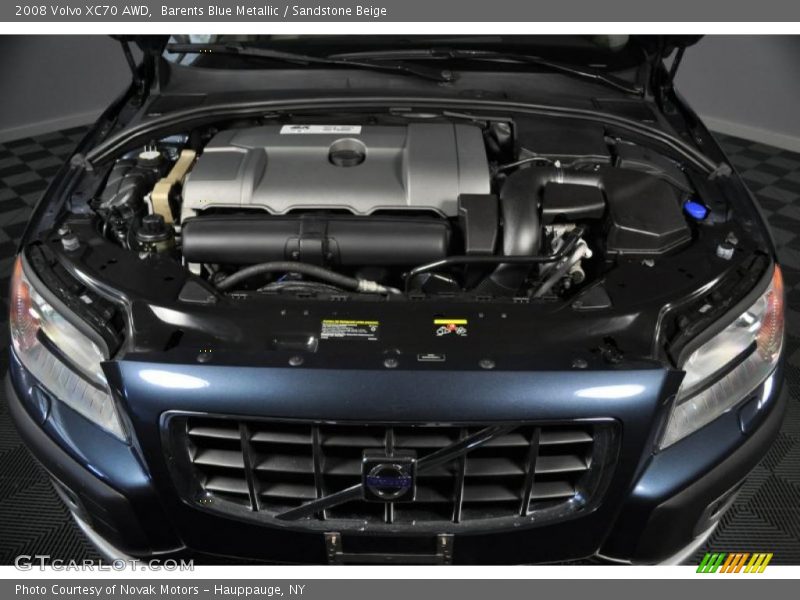 Barents Blue Metallic / Sandstone Beige 2008 Volvo XC70 AWD