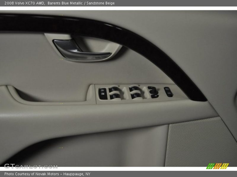 Barents Blue Metallic / Sandstone Beige 2008 Volvo XC70 AWD