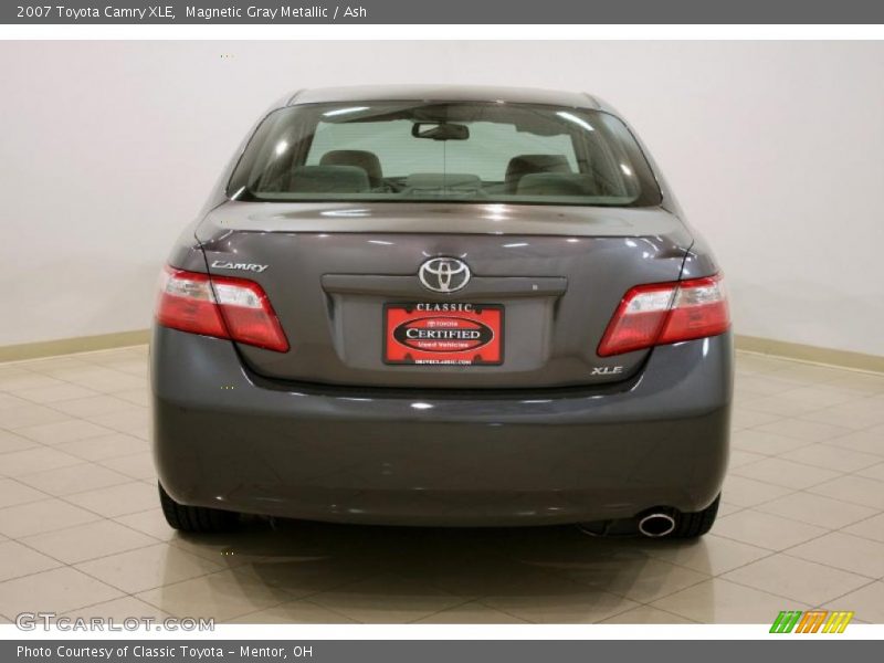 Magnetic Gray Metallic / Ash 2007 Toyota Camry XLE
