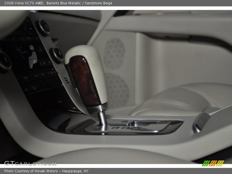 Barents Blue Metallic / Sandstone Beige 2008 Volvo XC70 AWD