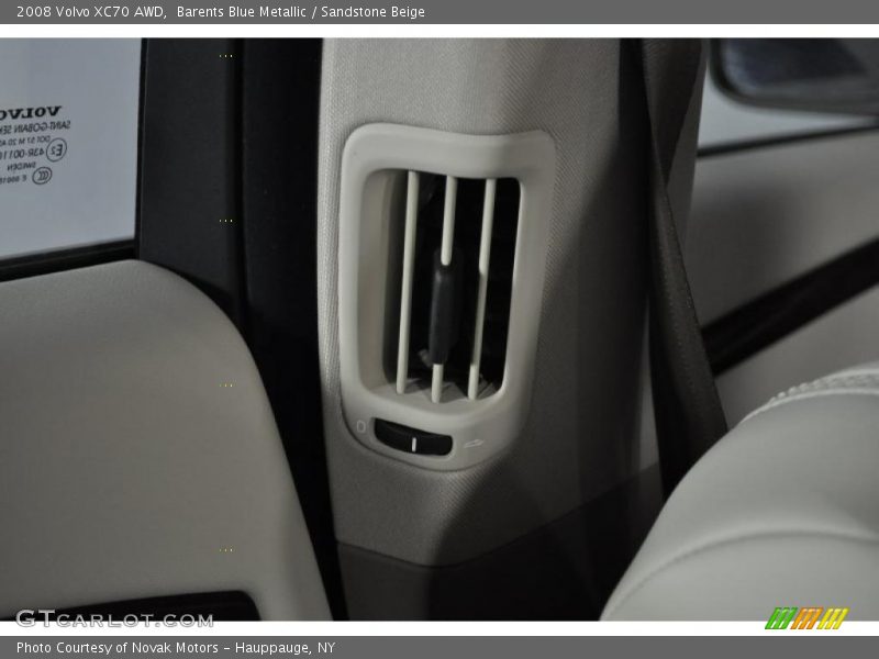 Barents Blue Metallic / Sandstone Beige 2008 Volvo XC70 AWD