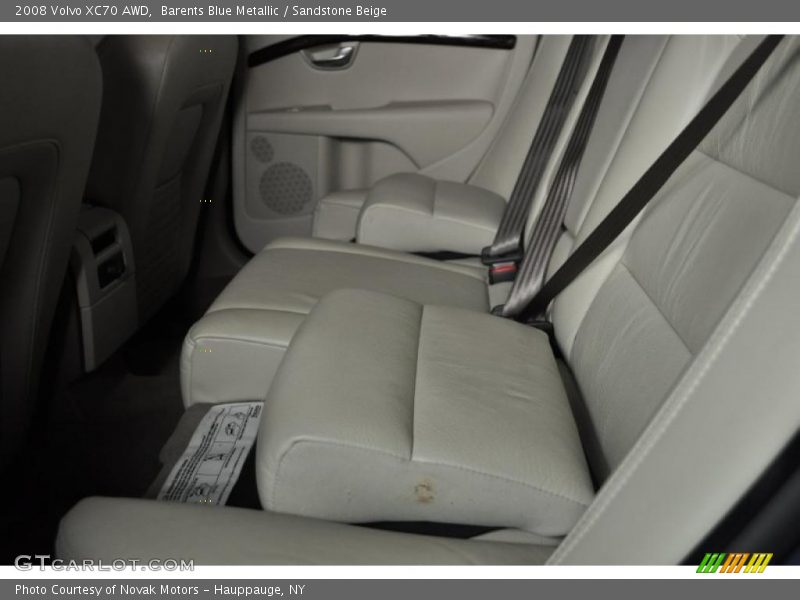 Barents Blue Metallic / Sandstone Beige 2008 Volvo XC70 AWD