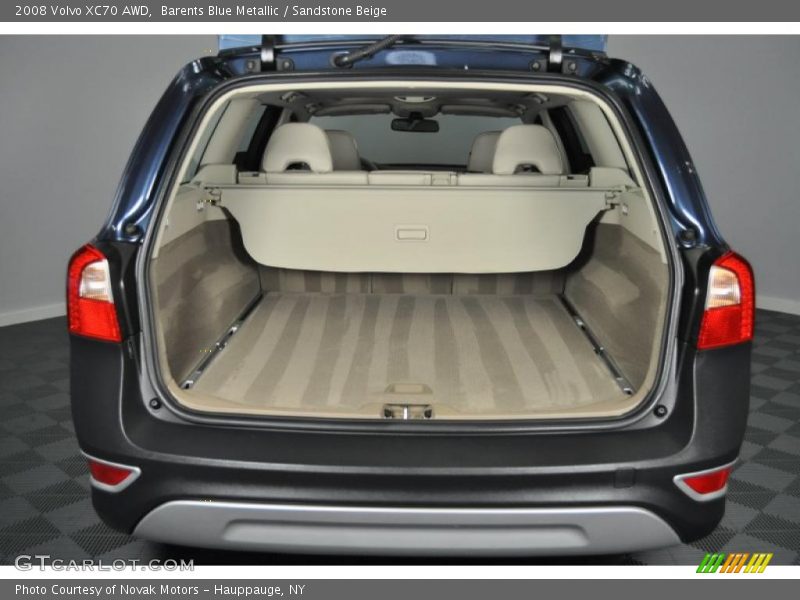 Barents Blue Metallic / Sandstone Beige 2008 Volvo XC70 AWD