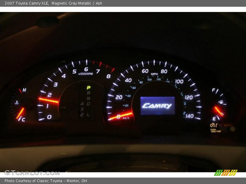 Magnetic Gray Metallic / Ash 2007 Toyota Camry XLE