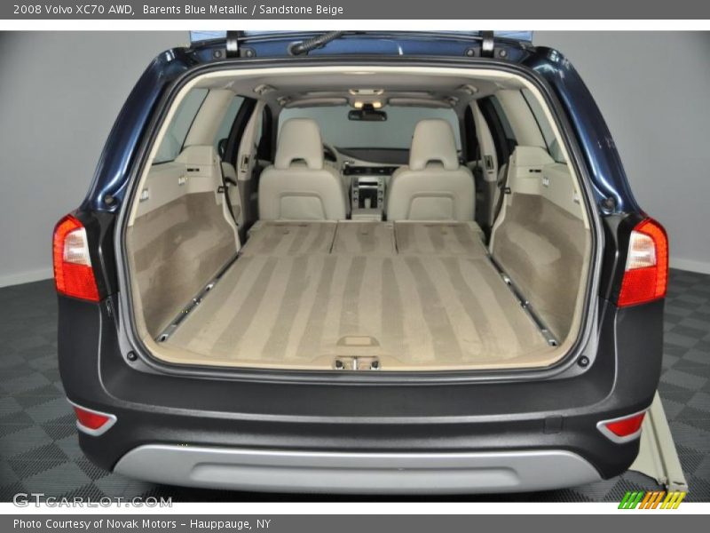 Barents Blue Metallic / Sandstone Beige 2008 Volvo XC70 AWD