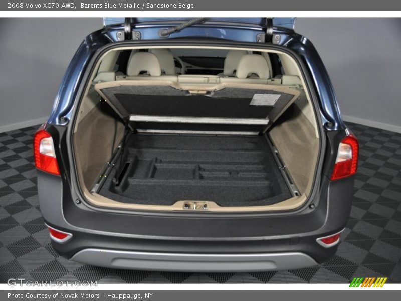 Barents Blue Metallic / Sandstone Beige 2008 Volvo XC70 AWD