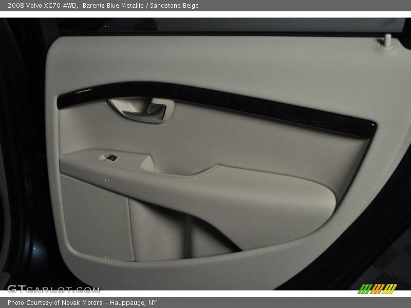 Barents Blue Metallic / Sandstone Beige 2008 Volvo XC70 AWD