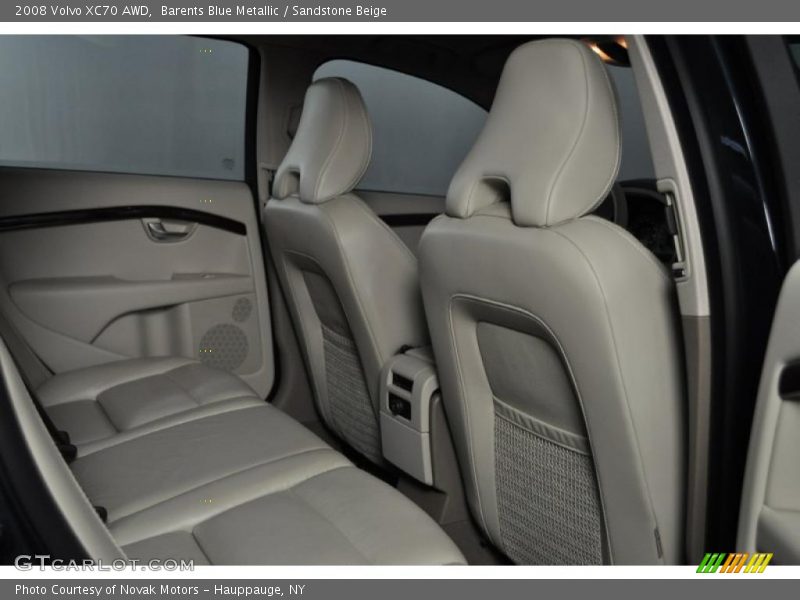 Barents Blue Metallic / Sandstone Beige 2008 Volvo XC70 AWD