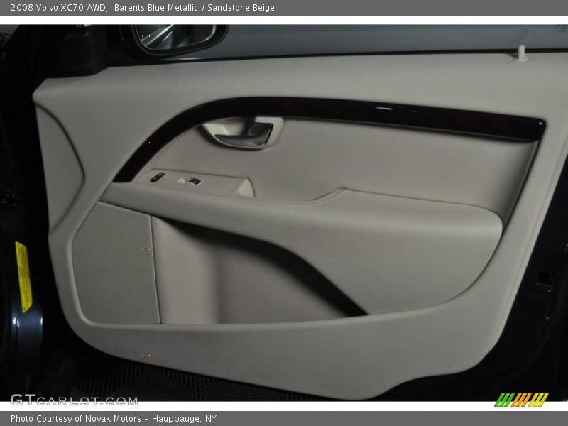 Barents Blue Metallic / Sandstone Beige 2008 Volvo XC70 AWD