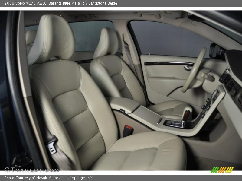 Barents Blue Metallic / Sandstone Beige 2008 Volvo XC70 AWD