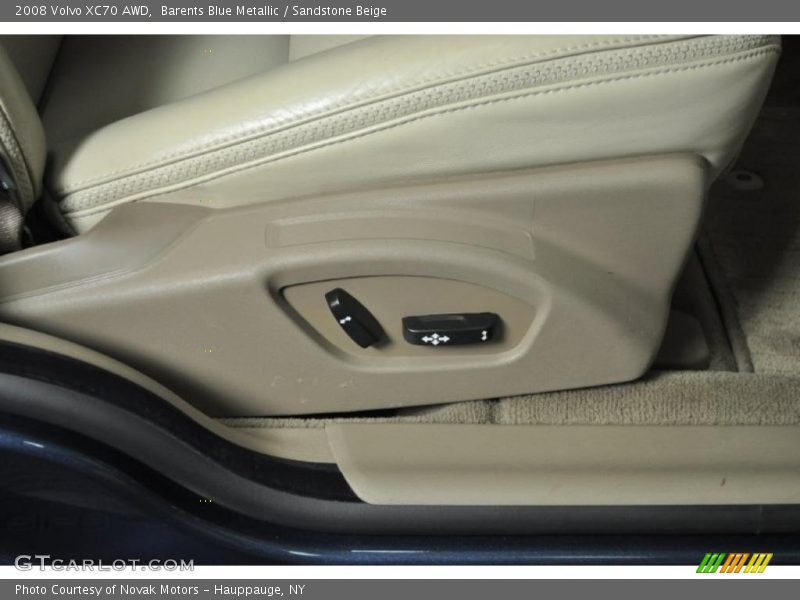 Barents Blue Metallic / Sandstone Beige 2008 Volvo XC70 AWD