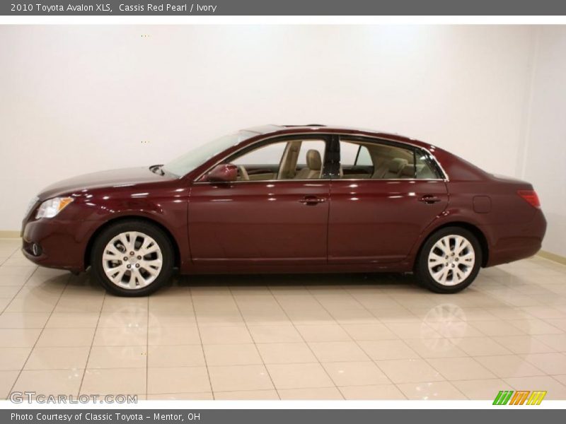 Cassis Red Pearl / Ivory 2010 Toyota Avalon XLS