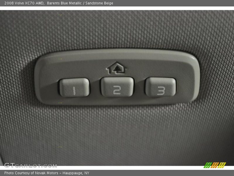 Barents Blue Metallic / Sandstone Beige 2008 Volvo XC70 AWD