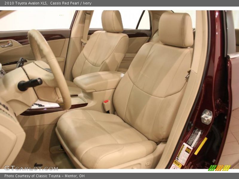Cassis Red Pearl / Ivory 2010 Toyota Avalon XLS