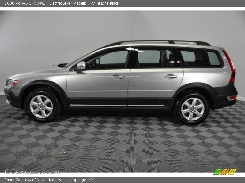 Electric Silver Metallic / Anthracite Black 2008 Volvo XC70 AWD
