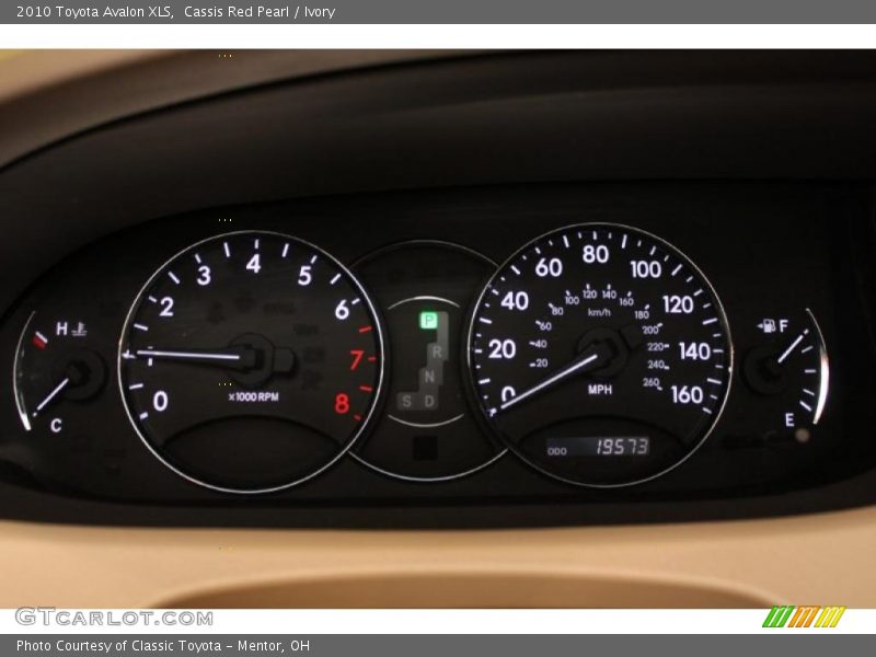 Cassis Red Pearl / Ivory 2010 Toyota Avalon XLS