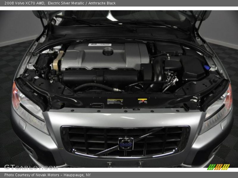 Electric Silver Metallic / Anthracite Black 2008 Volvo XC70 AWD