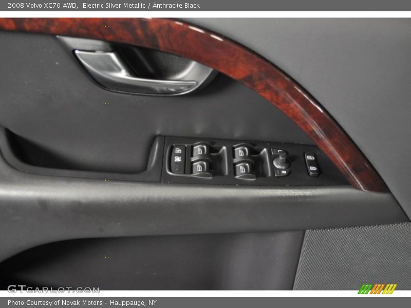 Electric Silver Metallic / Anthracite Black 2008 Volvo XC70 AWD