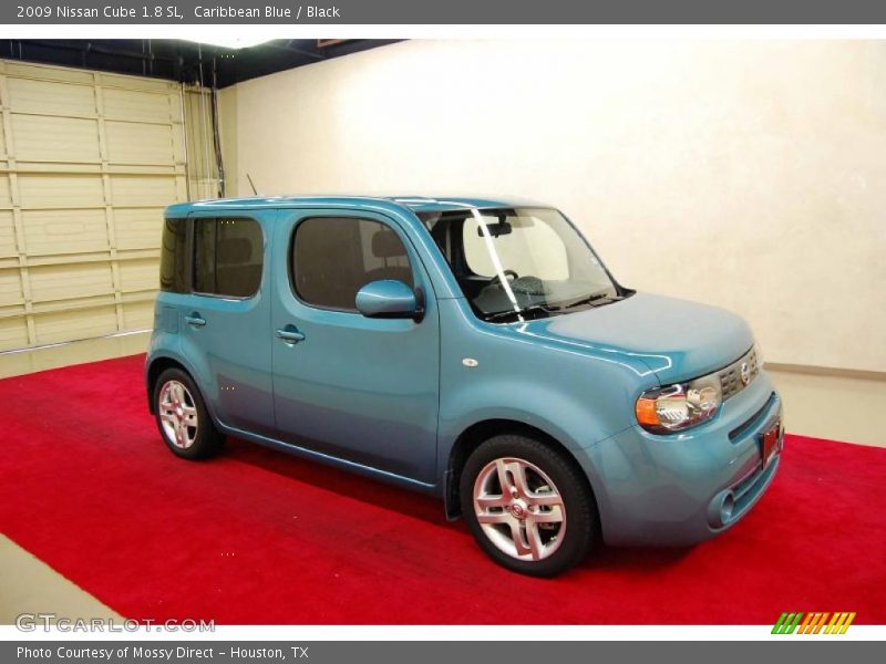 Caribbean Blue / Black 2009 Nissan Cube 1.8 SL