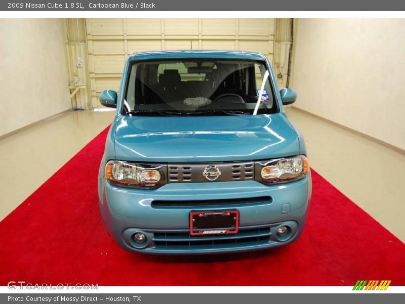 Caribbean Blue / Black 2009 Nissan Cube 1.8 SL