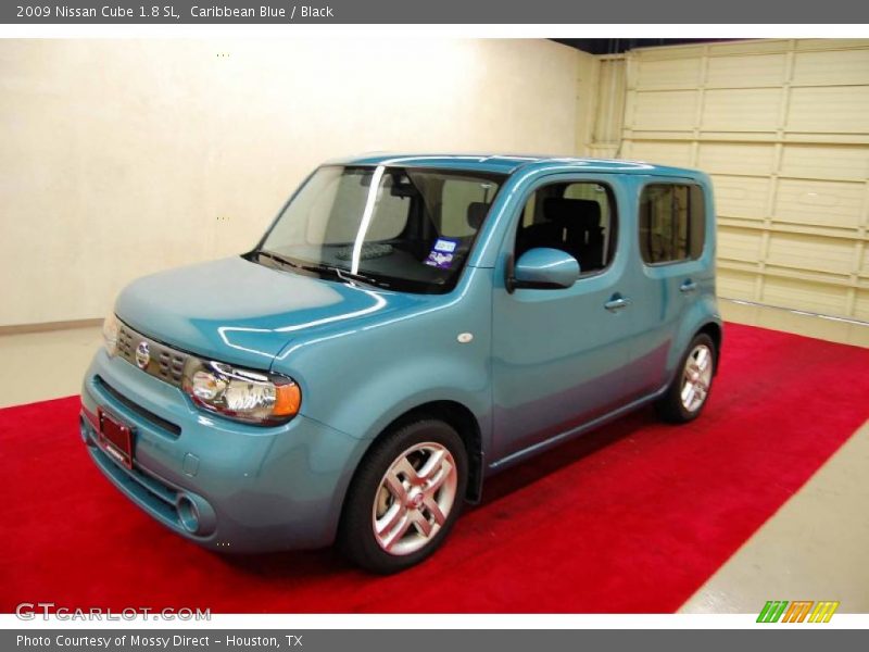 Caribbean Blue / Black 2009 Nissan Cube 1.8 SL