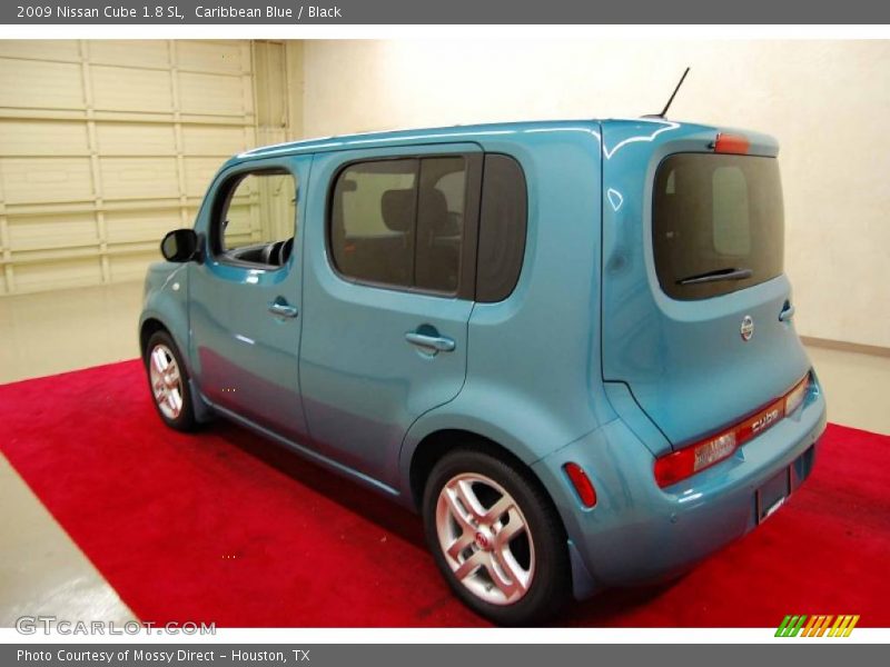 Caribbean Blue / Black 2009 Nissan Cube 1.8 SL