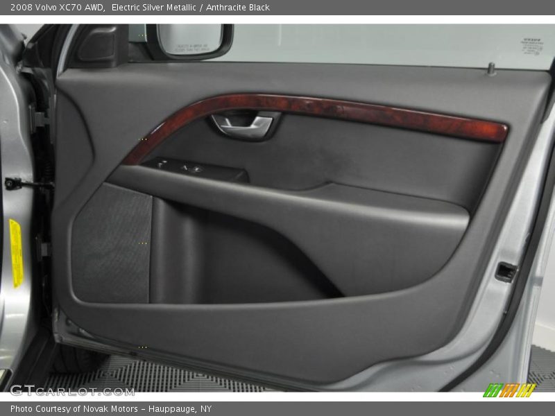 Electric Silver Metallic / Anthracite Black 2008 Volvo XC70 AWD