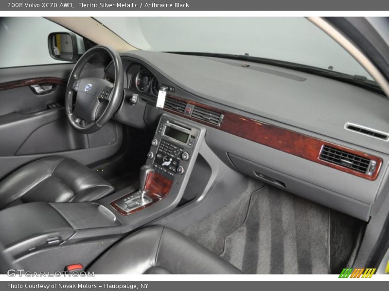 Electric Silver Metallic / Anthracite Black 2008 Volvo XC70 AWD