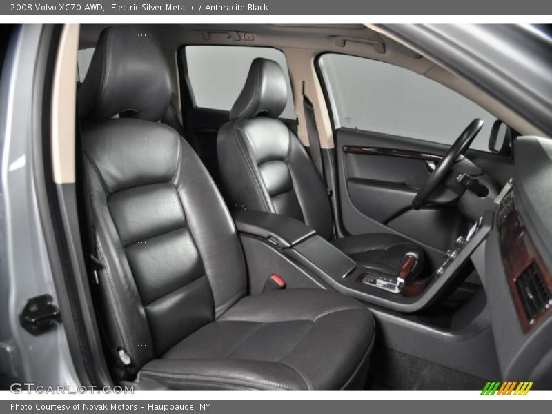 Electric Silver Metallic / Anthracite Black 2008 Volvo XC70 AWD