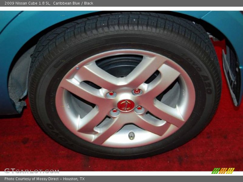Caribbean Blue / Black 2009 Nissan Cube 1.8 SL