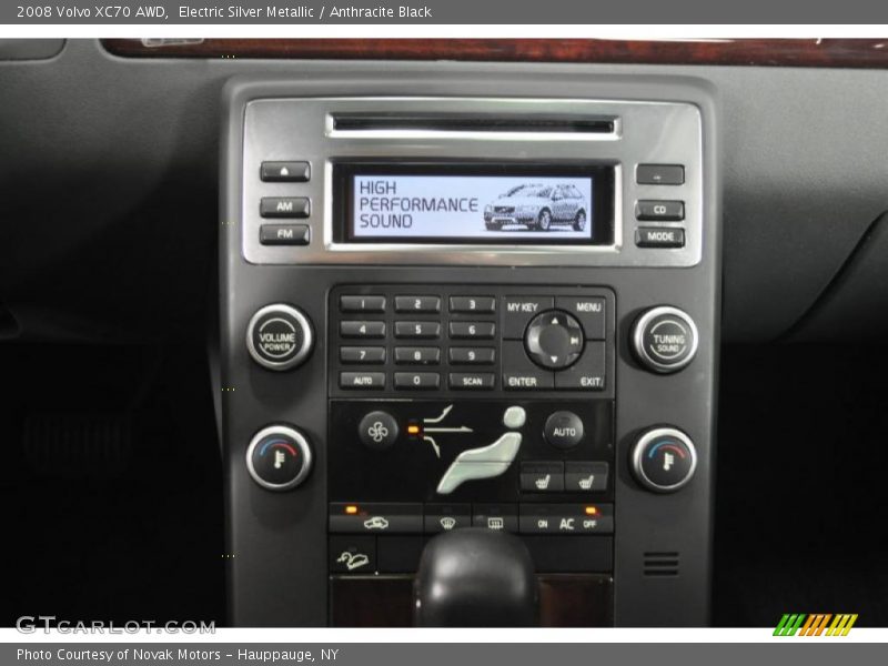Electric Silver Metallic / Anthracite Black 2008 Volvo XC70 AWD