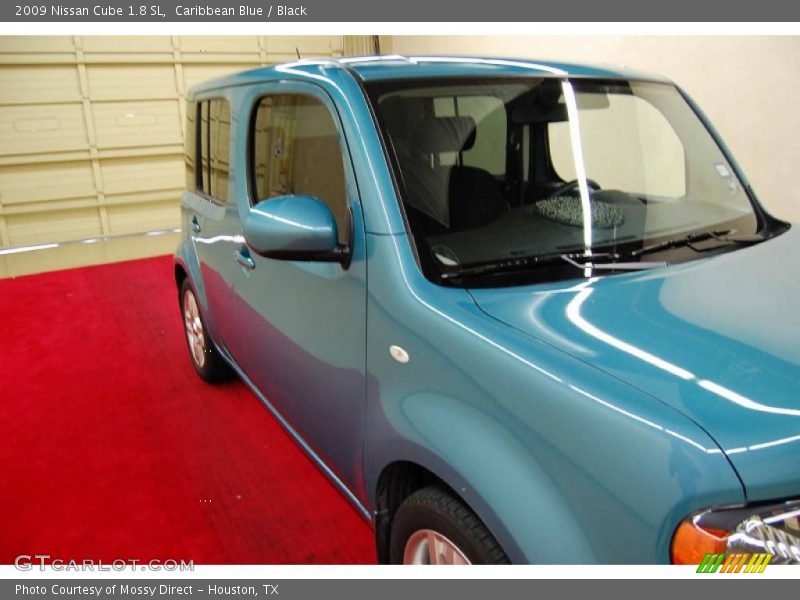 Caribbean Blue / Black 2009 Nissan Cube 1.8 SL