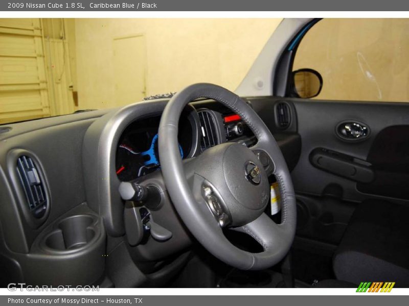 Caribbean Blue / Black 2009 Nissan Cube 1.8 SL