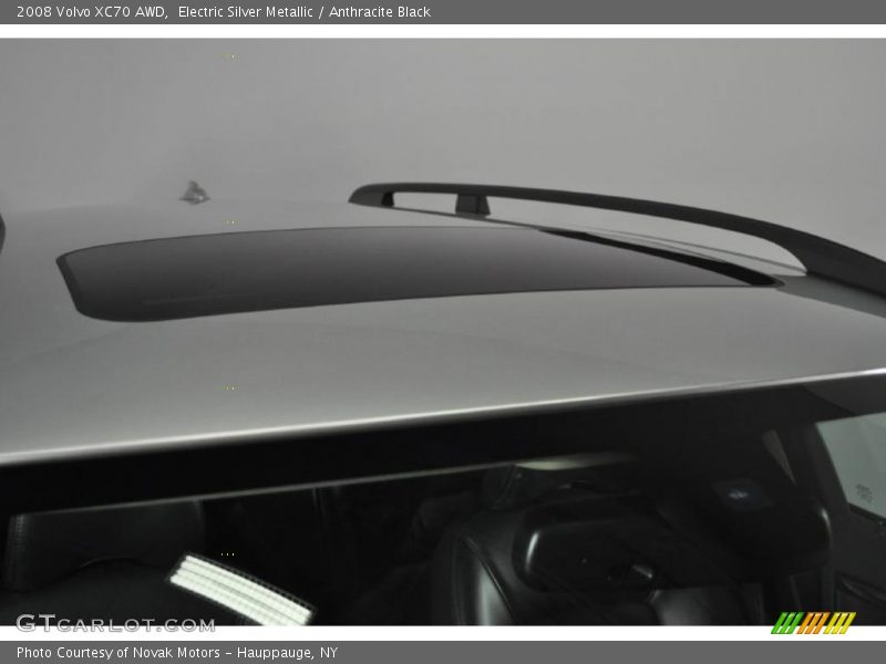 Electric Silver Metallic / Anthracite Black 2008 Volvo XC70 AWD