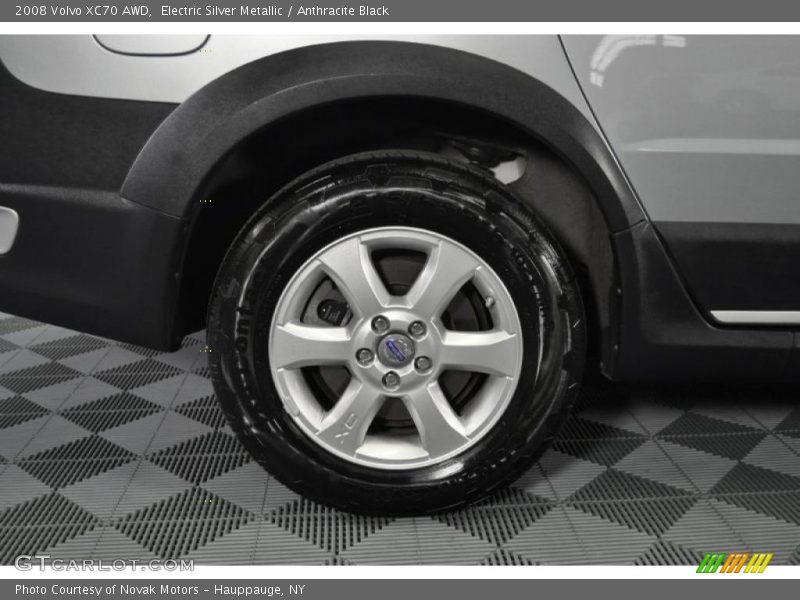 Electric Silver Metallic / Anthracite Black 2008 Volvo XC70 AWD