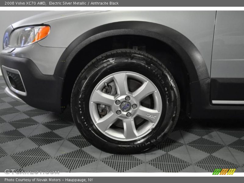Electric Silver Metallic / Anthracite Black 2008 Volvo XC70 AWD