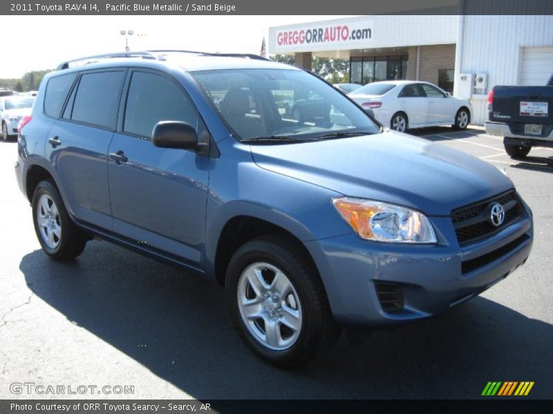 Pacific Blue Metallic / Sand Beige 2011 Toyota RAV4 I4