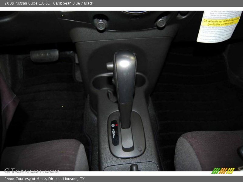 Caribbean Blue / Black 2009 Nissan Cube 1.8 SL