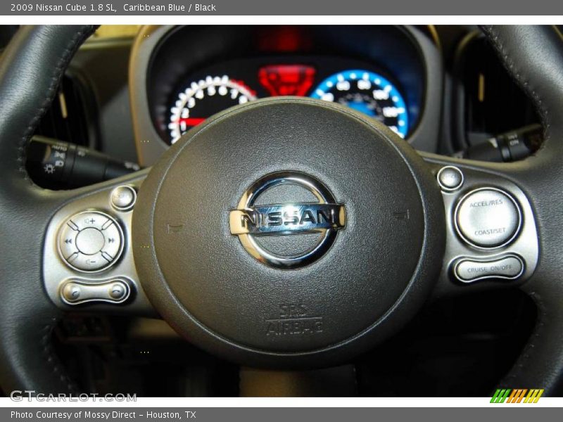 Caribbean Blue / Black 2009 Nissan Cube 1.8 SL