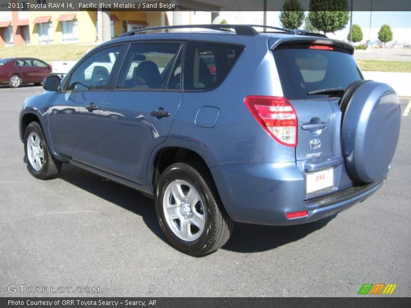 Pacific Blue Metallic / Sand Beige 2011 Toyota RAV4 I4