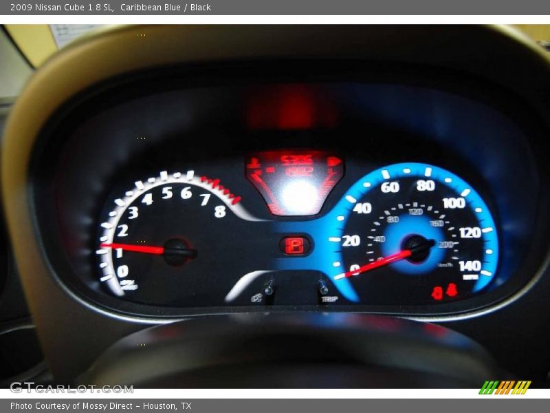 Caribbean Blue / Black 2009 Nissan Cube 1.8 SL