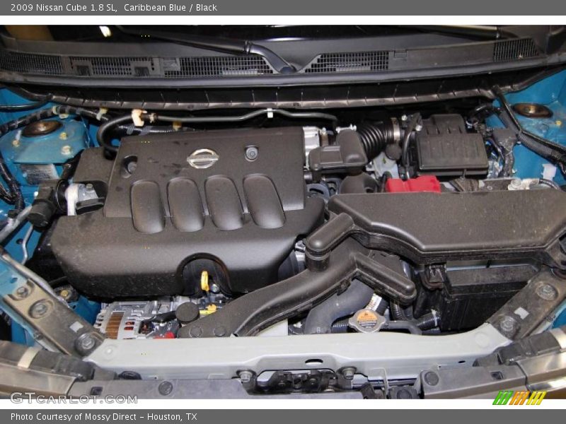 Caribbean Blue / Black 2009 Nissan Cube 1.8 SL