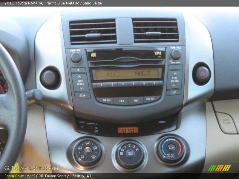 Pacific Blue Metallic / Sand Beige 2011 Toyota RAV4 I4