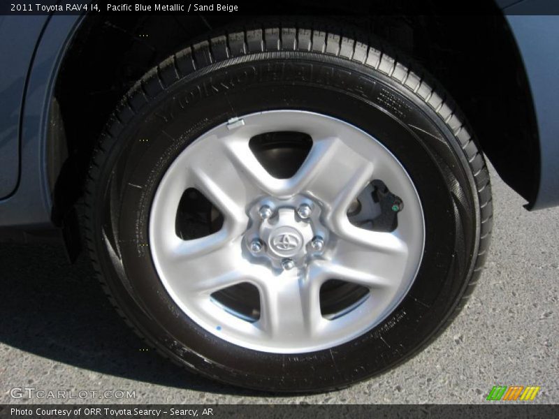 Pacific Blue Metallic / Sand Beige 2011 Toyota RAV4 I4